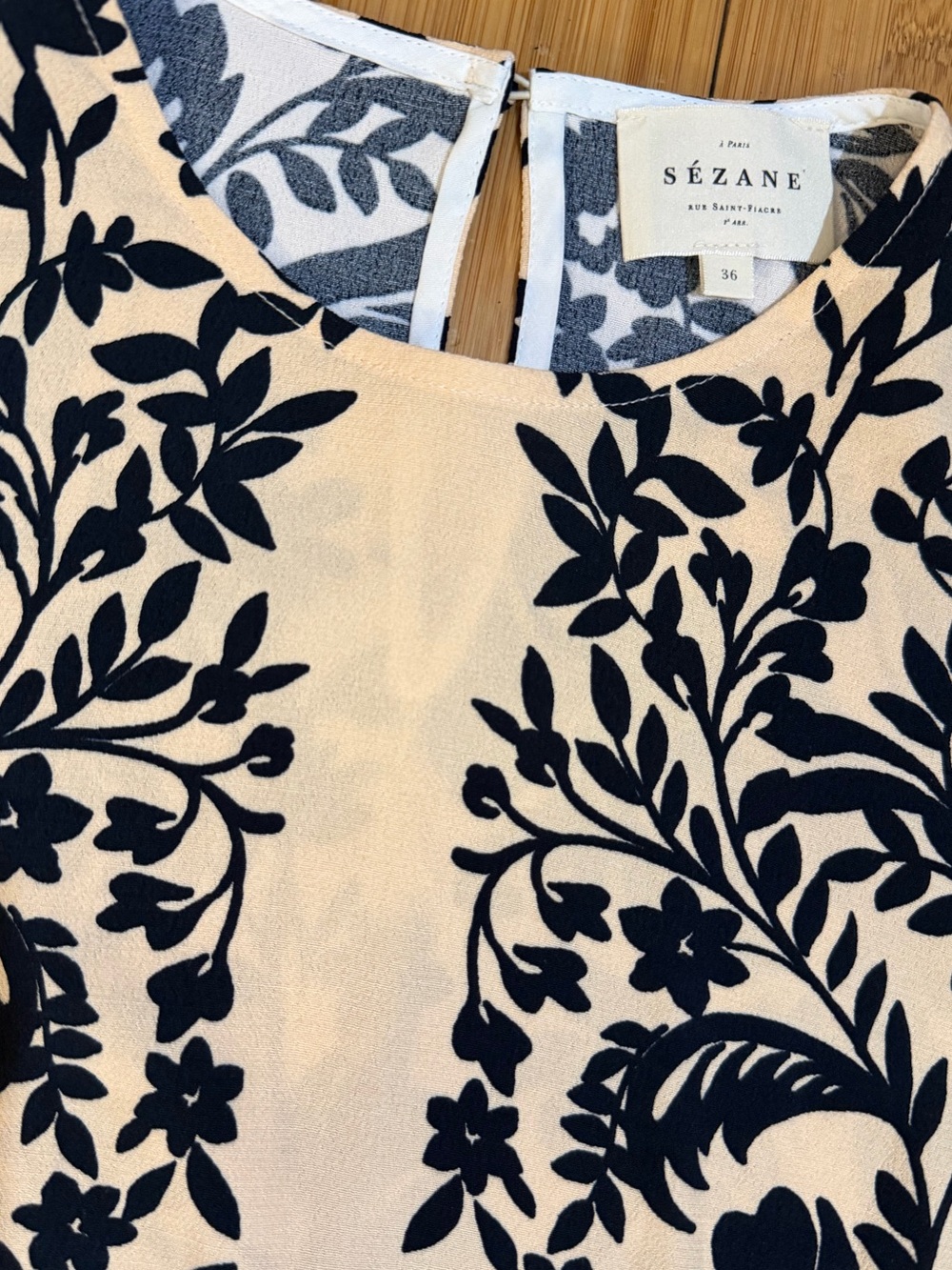 Sezane Nicola Dress in Nora Size 36 / 4 - Picture 14 of 16
